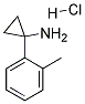 1-(2-甲基苯基)环丙胺盐酸盐 结构式