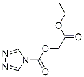 [1,2,4]TRIAZOLE-4-CARBOXYLIC ACIDETHOXYCARBONYLMETHYL ESTER 结构式