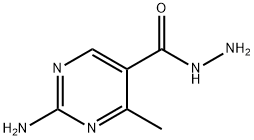 2-AMINO-4-METHYLPYRIMIDINE-5-CARBOHYDRAZIDE 结构式