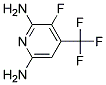2,6-二氨基-3-氟-4-(三氟甲基)吡啶 结构式