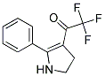 2,2,2-TRIFLUORO-1-(2-PHENYL-4,5-DIHYDRO-1H-PYRROL-3-YL)ETHANONE 结构式