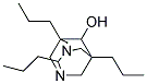 2,5,7-TRIPROPYL-1,3-DIAZATRICYCLO[3.3.1.1(3,7)]DECAN-6-OL 结构式