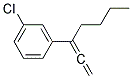 1-CHLORO-3-(1-VINYLIDENE-PENTYL)-BENZENE 结构式