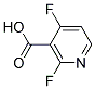 2,4-DIFLUORO-NICOTINIC ACID 结构式