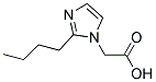 (2-Butyl-imidazol-1-yl)-acetic acid 结构式