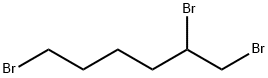 1,2,6-三溴己烷 结构式
