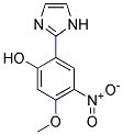 2-(1H-Imidazol-2-yl)-5-methoxy-4-nitro-phenol 结构式