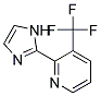 2-(1H-IMIDAZOL-2-YL)-3-TRIFLUOROMETHYL-PYRIDINE 结构式