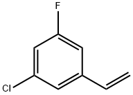 1-氯-3-氟-5-乙烯基苯 结构式