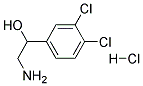 2-AMINO-1-(3,4-DICHLOROPHENYL)ETHANOL HYDROCHLORIDE 结构式