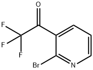 1-(2-溴吡啶-3-基)-2,2,2-三氟乙烷-1-酮 结构式