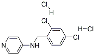 (2,4-DICHLORO-BENZYL)-PYRIDIN-4-YL-AMINE DIHYDROCHLORIDE 结构式