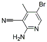 2-AMINO-3-CYANO-4-METHYL-5-BROMOPYRIDINE 结构式