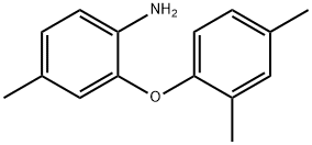 2-(2,4-DIMETHYLPHENOXY)-4-METHYLANILINE 结构式