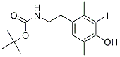 [2-(4-Hydroxy-3-iodo-2,5-dimethyl-phenyl)-ethyl]-carbamic acid tert-butyl ester 结构式