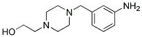 2-[4-(3-AMINO-BENZYL)-PIPERAZIN-1-YL]-ETHANOL 结构式