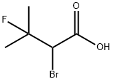 2-BROMO-3-FLUORO-3-METHYLBUTYRIC ACID 结构式