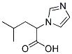 2-IMIDAZOL-1-YL-4-METHYL-PENTANOIC ACID 结构式