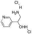 2-AMINO-1-(PYRIDIN-3-YL)ETHANOL DIHYDROCHLORIDE 结构式