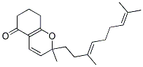 2-(3,8-DIMETHYL-NONA-3,7-DIENYL)-2-METHYL-2,6,7,8-TETRAHYDRO-CHROMEN-5-ONE 结构式