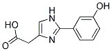 [2-(3-HYDROXYPHENYL)-IMIDAZOL-4-YL]-ACETIC ACID 结构式