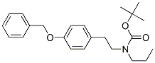 [2-(4-BENZYLOXY-PHENYL)-ETHYL]-PROPYL-CARBAMIC ACID TERT-BUTYL ESTER 结构式