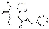 (2-BENZYLOXYCARBONYLMETHYL-TETRAHYDRO-FURAN-3-YL)-FLUORO-ACETIC ACID ETHYL ESTER 结构式