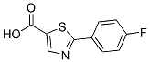 2-(4-FLUORO-PHENYL)-THIAZOLE-5-CARBOXYLIC ACID 结构式
