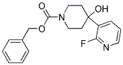 2-FLUORO-4'-HYDROXY-3',4',5',6'-TETRAHYDRO-2'H[3,4']BIPYRIDINYL-1'-CARBOXYLIC ACID BENZYL ESTER 结构式