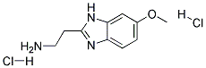 2-(6-METHOXY-1H-BENZOIMIDAZOL-2-YL)-ETHYLAMINE DIHYDROCHLORIDE 结构式