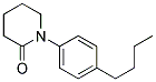 1-(4-BUTYL-PHENYL)-PIPERIDIN-2-ONE 结构式