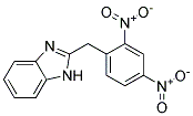 2-(2',4'-DINITROBENZYL)BENZIMIDAZOLE 结构式