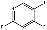 2,4-二氟-5-碘吡啶 结构式