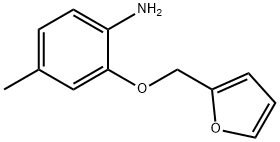 2-(2-FURYLMETHOXY)-4-METHYLANILINE 结构式