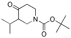 1-BOC-3-ISOPROPYL-PIPERIDIN-4-ONE 结构式