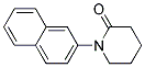 1-NAPHTHALEN-2-YL-PIPERIDIN-2-ONE 结构式