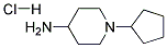 1-CYCLOPENTYL-PIPERIDIN-4-YLAMINE, HCL 结构式