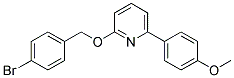 2-[(4-BROMOBENZYL)OXY]-6-(4-METHOXYPHENYL)PYRIDINE 结构式