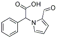 (2-FORMYL-1H-PYRROL-1-YL)(PHENYL)ACETIC ACID 结构式