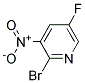 2-Bromo-3-Nitro-5-Fluoro-Pyridine 结构式
