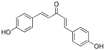 1,5-Bis(4-Hydroxyphenyl)-3-Oxo-1,4-Pentadiene 结构式