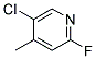 2-Fluoro-5-Chloro-4-Picoline 结构式