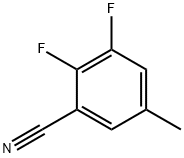2,3-二氟-5-甲基苯腈 结构式