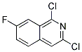 1,3-Dichloro-7-fluoroisoquinoline 结构式