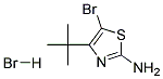 2-Amino-5-bromo-4-(tert-butyl)-1,3-thiazole hydrobromide 结构式