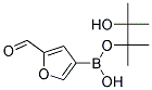 2-Formylfuran-4-boronic acid pinacol ester 结构式