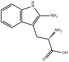 2-Amino-L-tryptophan 结构式