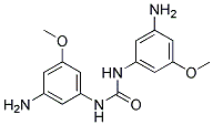 1,3-bis(3-amino-5-methoxyphenyl)urea 结构式