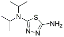 2-Amino-5-bisisopropylamino-1,3,4-thiadiazole 结构式