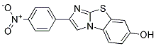 2-(4-NITRO-PHENYL)-BENZO[D]IMIDAZO[2,1-B]THIAZOL-7-OL 结构式
